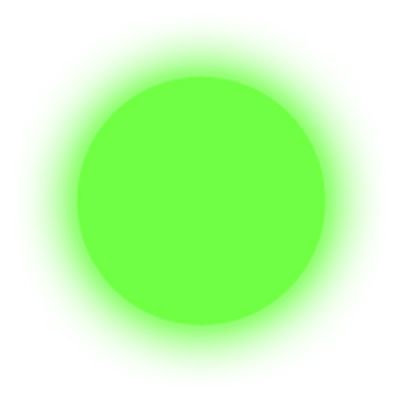 Polvere fosforescente green